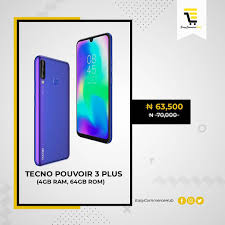 Description: Tecno Pouvoir 3 Plus ...