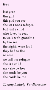 The Poem Farm Voices Of Refugees A Free Verse Poetry Peek Free Verse Poetry Free Verse Refugee Quotes
