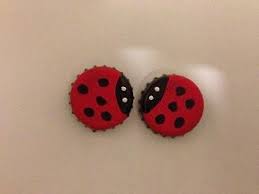 Comment Faire Une Coccinelle Avec Une Capsule Bricolage Avec De La Recup Coccinelle Capsules De Bouteilles