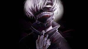 White Haired Male Anime Character Tokyo Ghoul Kaneki Ken Black Ghoul Hd Wallpaper Wallpaperbetter Tokyo ghoul wallpaper and background image 1400x936 id660055.