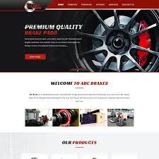 Website Design For Auto Parts Business By Motived Website Design Contest Design Page Design