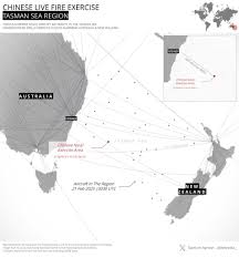 Virgin Australia Pilot Gave First Alert of Chinese Navy Live-Fire Hazard