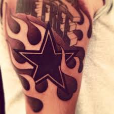 My friends belly turned out so more. Dallas Cowboys Tattoos Tattoo Ideas Center
