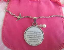 Hymn Quote Necklace Pendant Is Well With My by TheSmileEmporium via Relatably.com