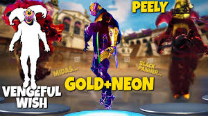 In this video i showcase the best combos for every style of the *new* sapphire vengeful wish emote style of the kondor skin! Fortnite Neon Kondor Skin Vengeful Wish Built In Emote But With All Season 5 Battle Pass Skins Youtube