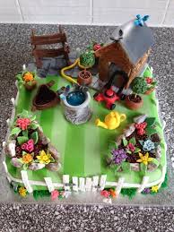 Garden Birthday Cake Cake By Emms Garden Birthday Cake Garden Cakes Dad Birthday Cakes