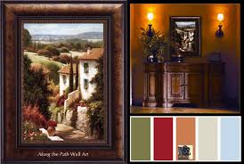 tuscan decorating colors wall color and
