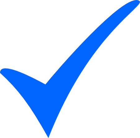 Simple Blue Tick Clip Art at Clker.com - vector clip art online, royalty free & public domain