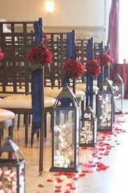 Top 8 Striking Navy Blue Wedding Color Palettes For 2019 Fall Navy And Red Wedding Ceremony Navy Wedding Decorations Red Wedding Theme Wedding Theme Colors