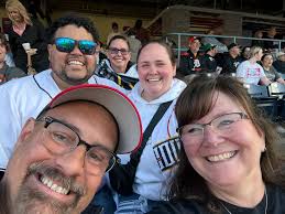 Baton twirling performance at Mud Hens game