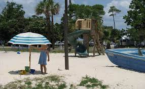 We were about 100 steps from the beach and it was perfect for us. Dauphin Island Campground