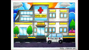 Gambar kartun untuk mewarnai best of mewarnai gambar mewarnai gambar via mewarnaigambar.us. Cara Gradasi Warna Ep 240 Menggambar Rumah Sakit Dan Mobil Ambulance Youtube