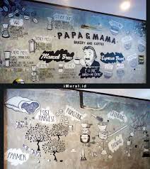 Maybe you would like to learn more about one of these? Mural Hitam Putih Untuk Cafe Dan Resto Membuat Tampilan Interior Simpel Dan Elegan