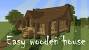 Small Minecraft Wooden House