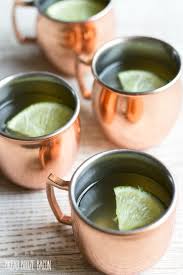 Moscow Mule Jello Shots Bread Booze Bacon