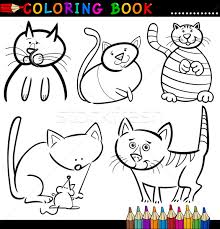 See more ideas about creioane colorate, desene cu creioane colorate, picturi. Desen Animat Pisici Carte De Colorat Ilustrare Amuzant Ilustratie Vectoriala C Izakowski 2120245 Stockfresh