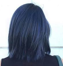 Blue With Navy Undertones Indigo Hair Hair Styles Rainbow Hair Color