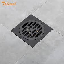 What is p trap in shower drain? Black Waste Drainer Bathroom Square Shower Floor Drain Trap With Hair Strainer Other Home Plumbing Fixtures Home Garden Worldenergy Ae