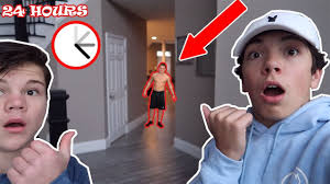 I Spent 24 HOURS In LANCE STEWARTS House Without Him Knowing! *I GOT CAUGHT*