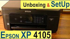 Epson xp 4105 driver for windows. Epson Xp 4105 Setup Initial Setup Install Setup Ink Copy Test Youtube