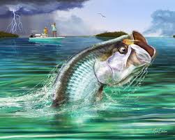 We are passionate about fly fishing and can offer you the best advice on the latest products available on the market today. Tarpon Fly Fishing Art Print By Florida Marine Life Artist Mark Erickson