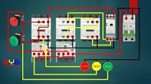 Try to arrange the diagram so that signals flow from left to right: Star Delta Starter Control Circuit Diagram Star Delta Connection Youtube