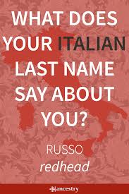 Give your characters cool last names of italian origin for a romantic or mysterious personality. Italian Surnames 7 Facts To Know Ancestry Blog Surnames Ancestry Family History