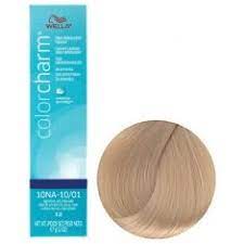 Wella Color Charm Demi Permanent Haircolor 10na 10 1 Lightest Ash Blonde Wella Color Charm Wella Color Wella Color Charm Demi Permanent
