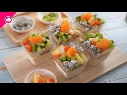 เต าฮวย ฟร ตสล ด นมโรงเร ยน pudding with fruit salad youtube ส ตรอาหาร