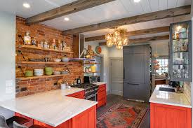 Discover the most beautiful farmhouse kitchens and farmhouse kitchen ideas. Farmhouse Kitchens With A Splash Of Color Perfect Kitchens For A Fun Fall