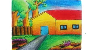 Mewarnai gambar juga dapat dilakukan dengan beberapa alat seperti crayon dan pensil warna. Cara Mewarnai Rumah Adat