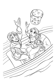 Check out our free printable tangled rapunzel coloring pages!!! Rapunzel And Flynn Release A Lantern Coloring Pages Cartoons Coloring Pages Coloring Pages For Kids And Adults