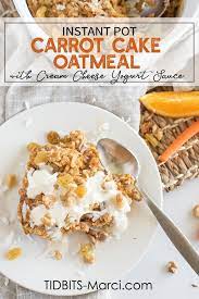 Instant Pot Carrot Cake Oatmeal Recipe Instant Pot Oatmeal Recipe Homemade Pumpkin Puree Easy Instant Pot Recipes
