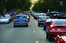 Remember When Vintage Car Show Cruise In Holland Michigan