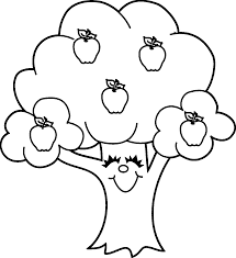 I recommend coloring the pages as the colors are learned. Kindergarten Apple Tree Coloring Page Novocom Top