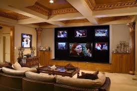 Cool Big Screen Tv Cabinets Ornament Marble Floor Modern Furniture Living Room Theaters Home Theater Rooms Home Theater Seating