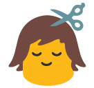 Man getting haircut light skin tone emoji u 1f487 u 1f3fb u 200d. Haircut Emoji Copy Paste Emojibase