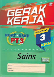 003 dskp kssm sains tingkatan 3. Gerak Kerja Sains Tingkatan 3 Talent Bookstore è¾¾äººä¹¦å±€