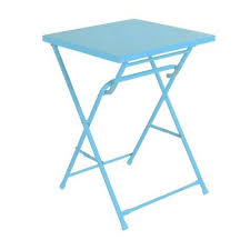20 Square Metal Patio Folding Table Aqua Room Essentials In 2020 Aqua Rooms Metal Outdoor Table Folding Table