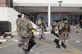 In the spring, the ohio state university's jerome schottenstein center was transformed into a public vaccination site. Rioting Forces South Africa To Halt Covid Vaccines In Key Provinces Bloomberg