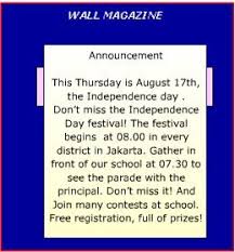 Contoh surat pribadi / personal letter dalam bahasa inggris. Contoh Pengumuman Ulang Tahun Sekolah Dalam Bahasa Inggris Tentang Tahun
