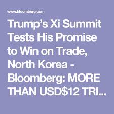Trump Hails Friendship With China S Xi On First Day Of Summit North Korea Trump Summit