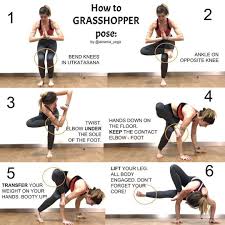 2 367 Likes 50 Comments U T Yoga Tutorials On Instagram Ainania Yoga On Grasshopper How To Grasshopper Pose Ainaniayogatips Follow Step By