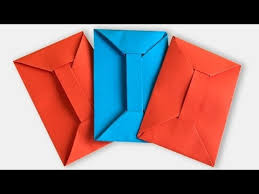 How to fold a paper envelope ? How To Make A Paper Envelope Origami Envelope Without Glue Or Tape