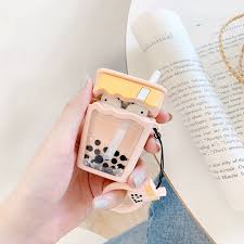 20 Pretty And Quirky Airpods Cases That You Ll Want To Keep Your Earbuds In Avenue One Bubble Tea Bubble Milk Tea Airpod Case