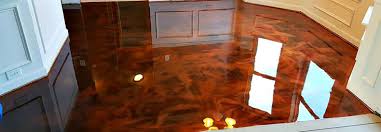 Metallic epoxy floor coatings are a hot new trend that is a very high tech and exotic looking flooring option. Epoxy Flooring Blogs Endless Customization With Epoxy Flooring