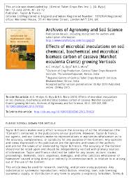 Check spelling or type a new query. Pdf Hridya A C G Byju And Raj Sekhar Misra 2013 Effect Of Biocontrol Agents And Biofer Tilizers On Root Rot Yield Harvest Index And Nutrient Uptake Of Cassava Manihot Escu Lanta Crantz Archives Of