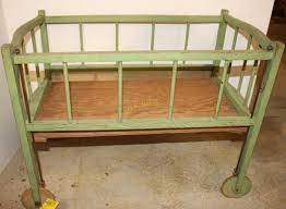 Antique Baby Doll Crib H K Keller