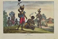 Antique Print of Natives of Bahia and Rio by Honegger (1845) For Sale at 1stDibs