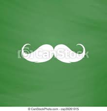 Check spelling or type a new query. Mustache Flat Icon Mustache Flat Icon Imitation Draw With White Chalk On Green Chalkboard Flat Pictogram And School Board Canstock